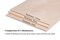12 Pack Balsa Wood Sheets 1/16 x 4 x 8 Inch Natural Wood Color Unfinished Wood for Crafts Make Models of House Airplane Ship Boat DIY Wooden Plate Model (200x100x1.5mm)